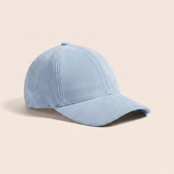 Azure Suede Cap